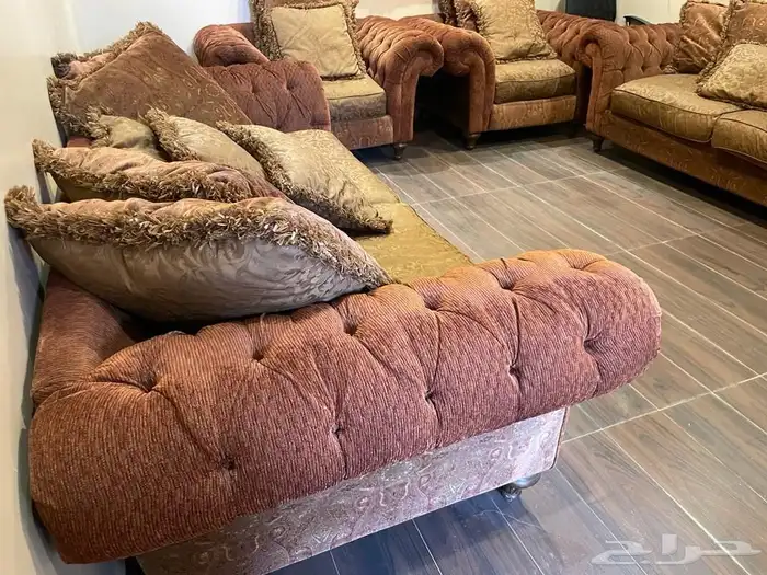 كنب كلاسيك فاخر Habitat Furniture - نظيف وجاهز 6