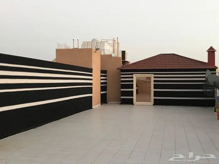 بيت شعر قرميد مظلات مشب نار 19