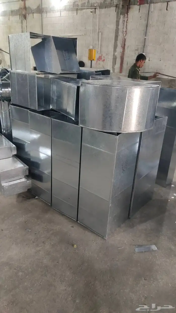 HVAC duct work kitchen hood FCU indoor outdoor work 0