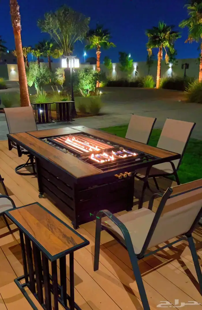 طاولات حدائق وتدفئه وشواء وفخمه 67