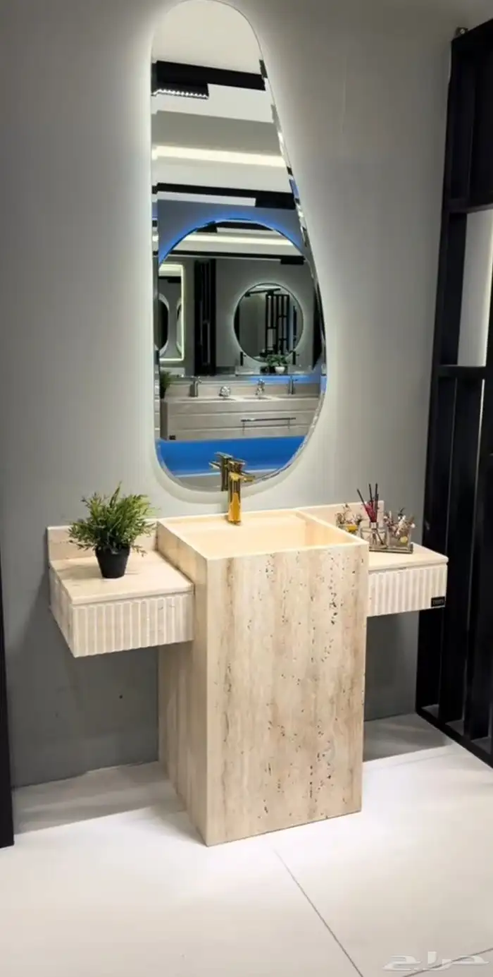 مغاسل رخام طبيعي وصناعي أفخم الموديلات الحديثه  رخام  مغاسل 9