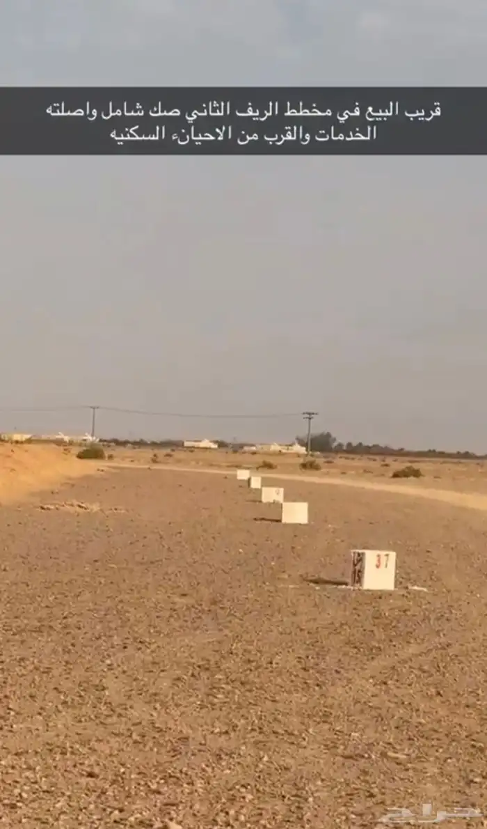 ارض في الجله مساحه 2000 عليها صك شامل زراعي البيع 46 الف 2