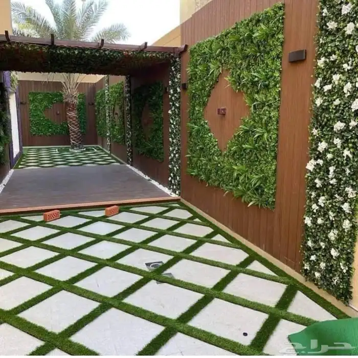 تصميم وتنسيق الحدائق الاحساء 1