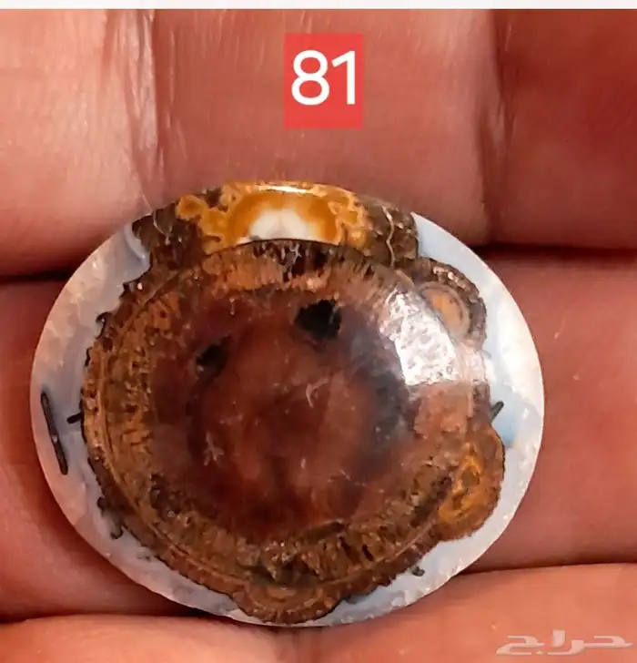 لعشاق الداوودي عقيق يماني فص داودي نوادر طبيعي 1