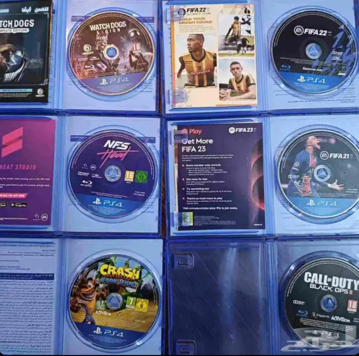 اشرطة سوني 4 من 50 ريال للواحد. وشريط بلاك سوني 3 30 ريال 0