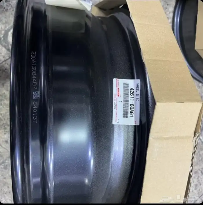 جنوط هلل. اصلي وكاله مقاس 17 لاند كروزر 5مسمار 3