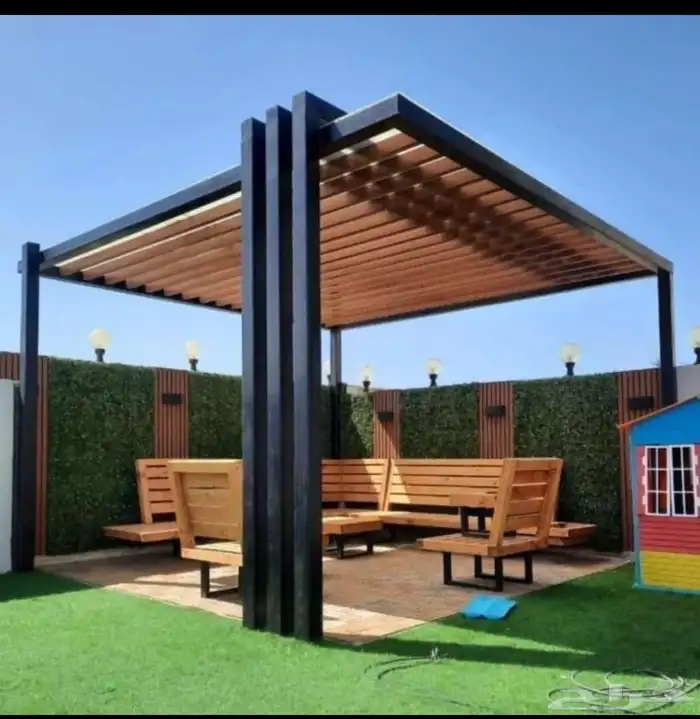 حداد مظلات وسواتر 9