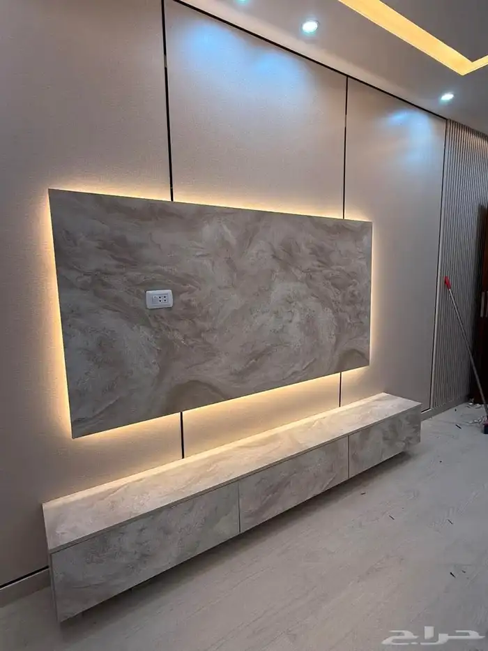 مداخل صالات شيبورت مرايات رفوف شيبورد بديل الخشب مكه المكرمه 10