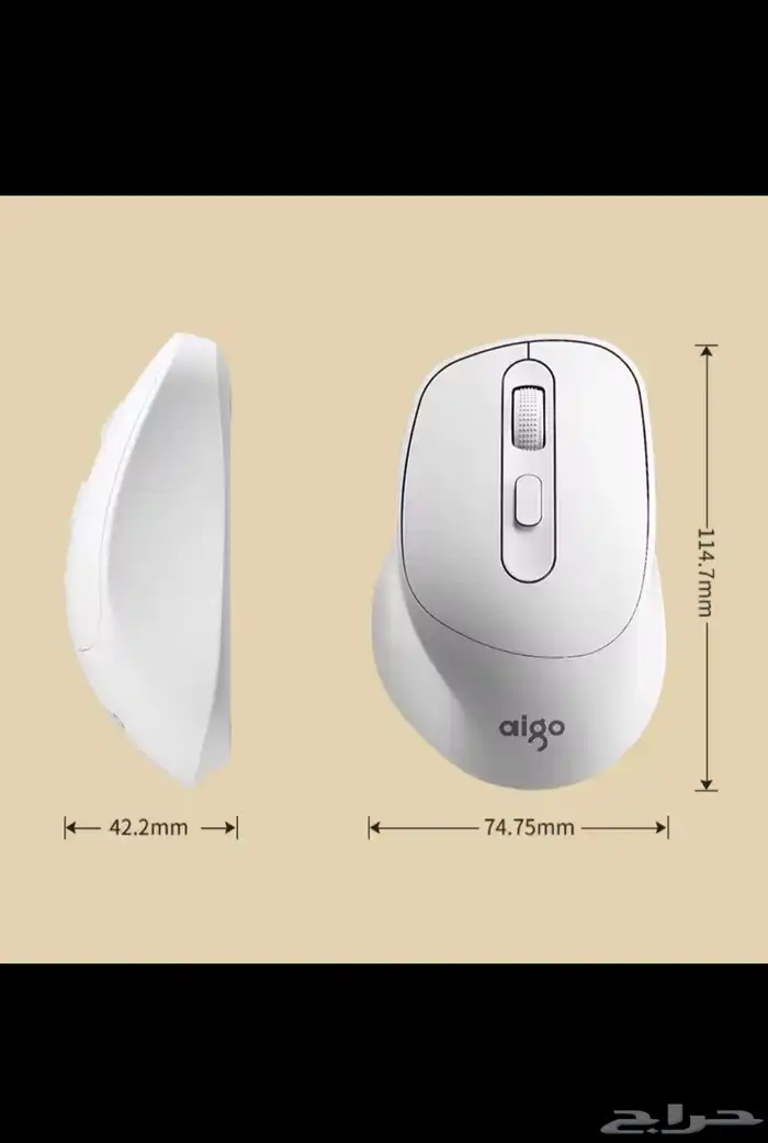 كييبورد شركه Aigo ck104 ريد سويت حجم 104 انجليزي فقط 1