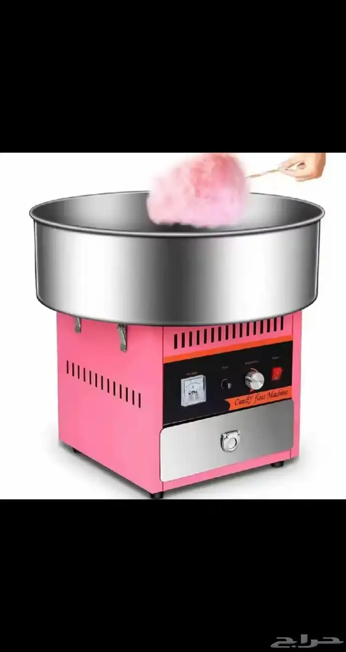 تاجير الة ايسكريم والة فشار الة بان كيك وغزل البنات وذرة 1