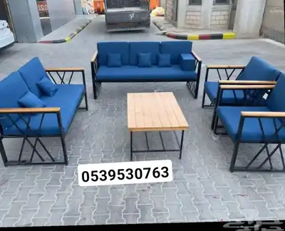 جلسات خارجية حديد وخشب index