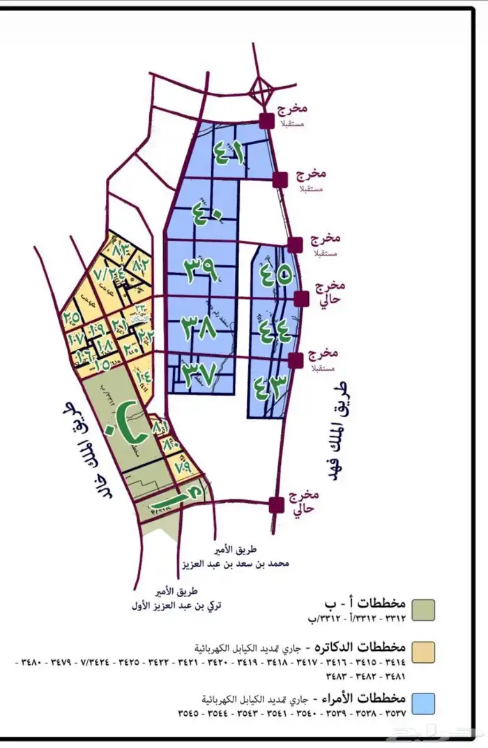فرصه مخطط الخير شمال الرياض 2