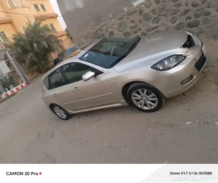 سياره مازدا موديل 2009 ما فيها الا الشبك الامامي المطلوب13 2