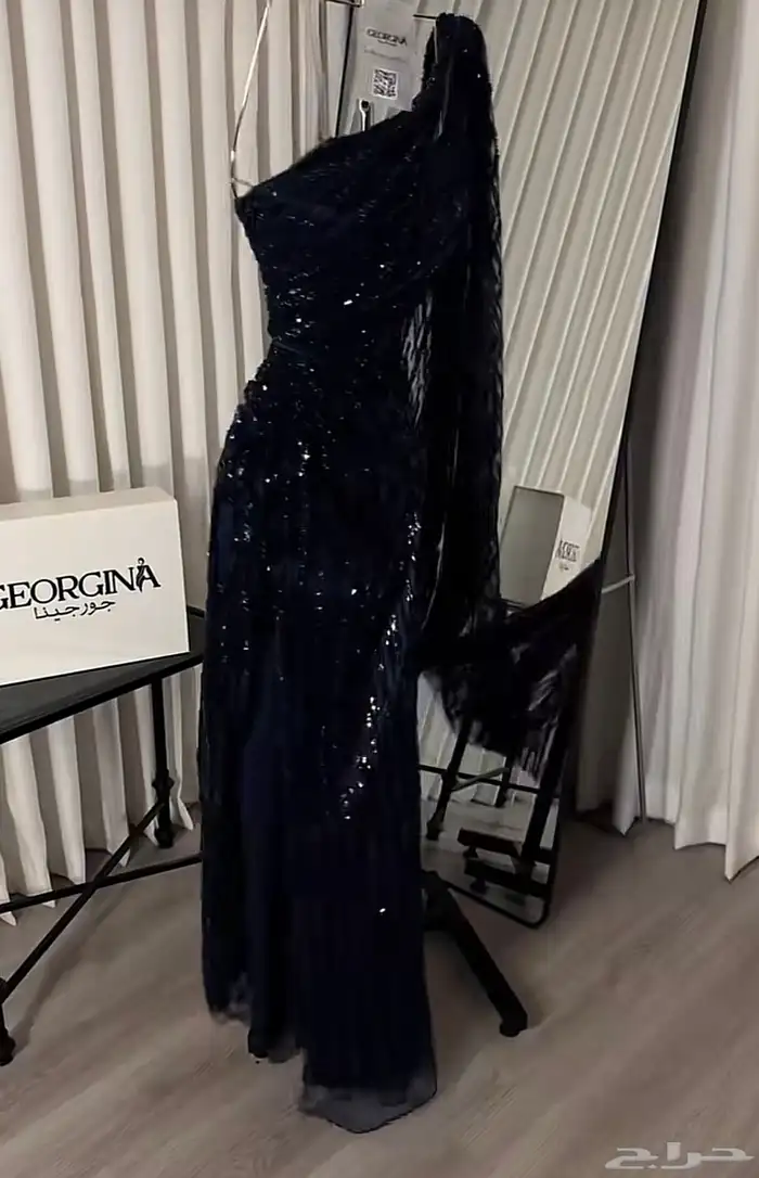 فستان كحلي لبسة وحدة 1