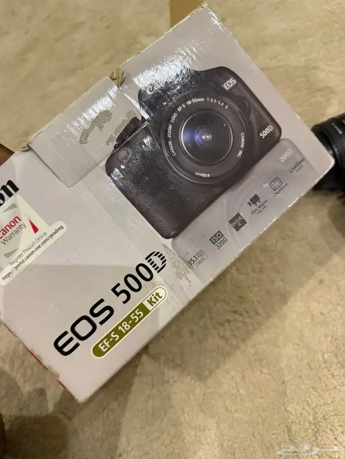 كاميرا كانون موديل Eos500D 2