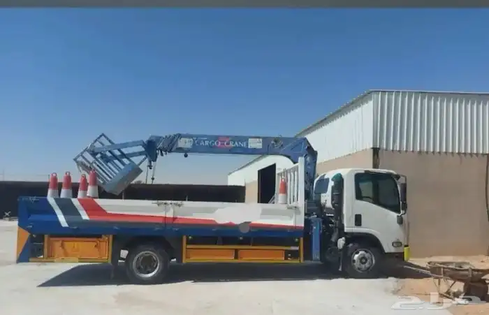 للإيجار ونش كرين سله ثابت متحرك موجود 25طن7طن سطحه بوم تراك 1