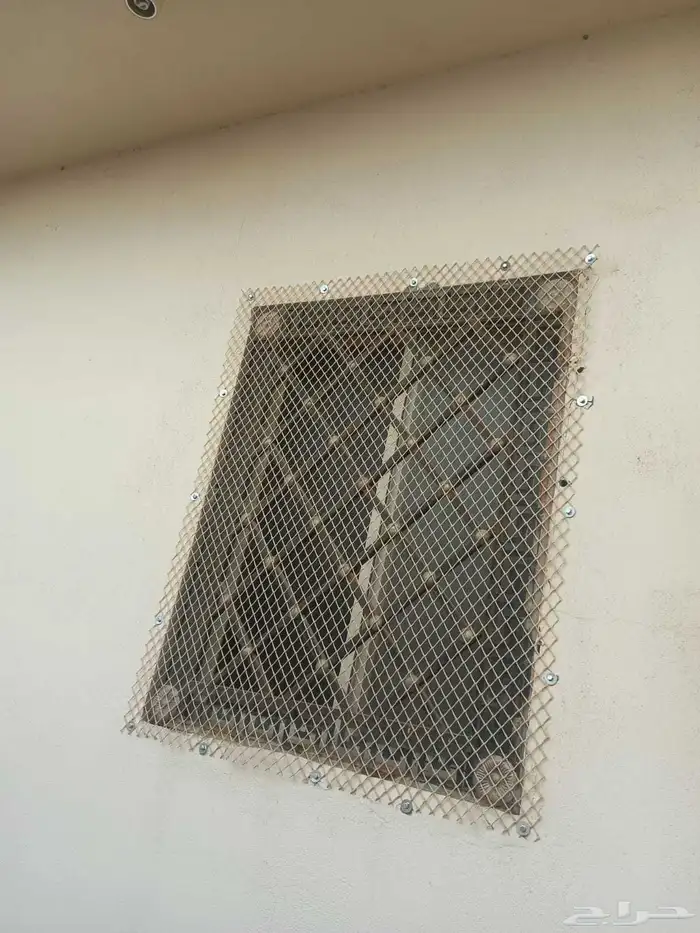 تركيب غطاء مكيف خارجى غطاء شفات شبك تيك 2