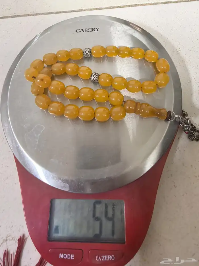 سبح مسكي الماني قديم انتيك 16