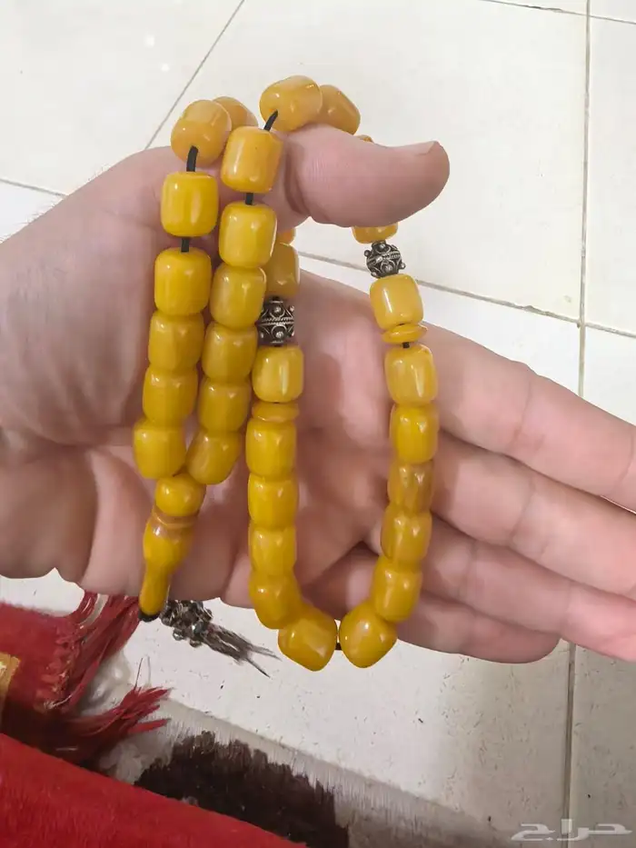 سبح مسكي الماني قديم انتيك 12