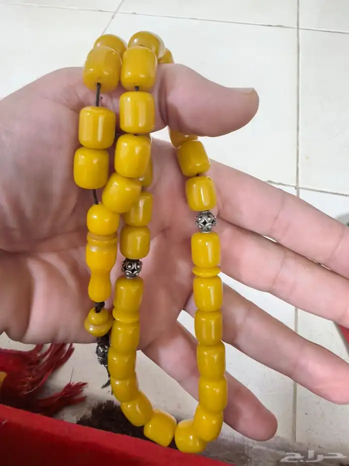 سبح مسكي الماني قديم انتيك 24