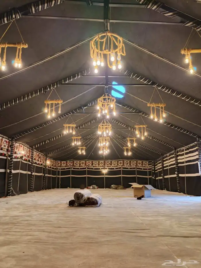 ابو هجاد لبيوت الشعر والمخيمات والكهرباء والسباكه 1