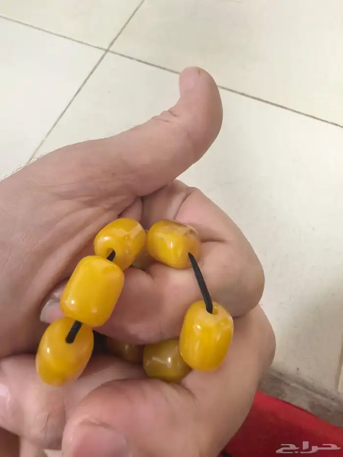 سبح مسكي الماني قديم انتيك 8