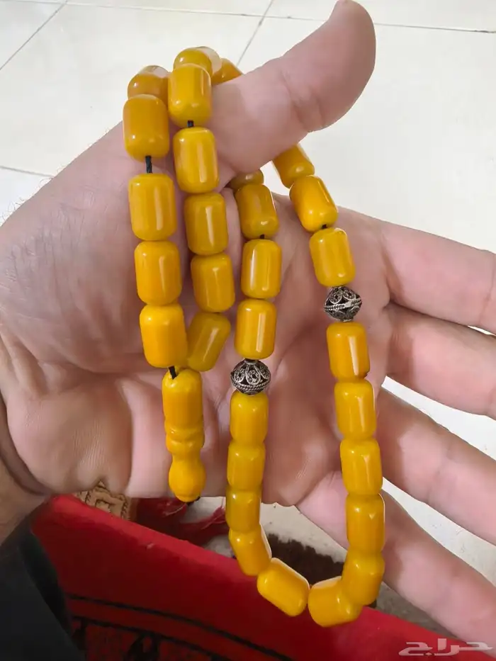 سبح مسكي الماني قديم انتيك 20