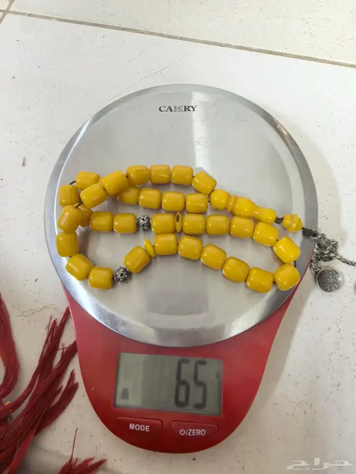 سبح مسكي الماني قديم انتيك 27