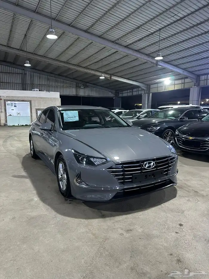 هيونداي سوناتا رصاصي 2020 بنزين وارد كوريا 3