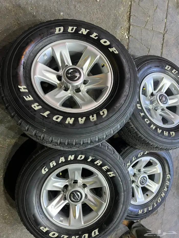 جنوط فتك مع كفرات دنلوب وكاله مقاس 275 70 16 7