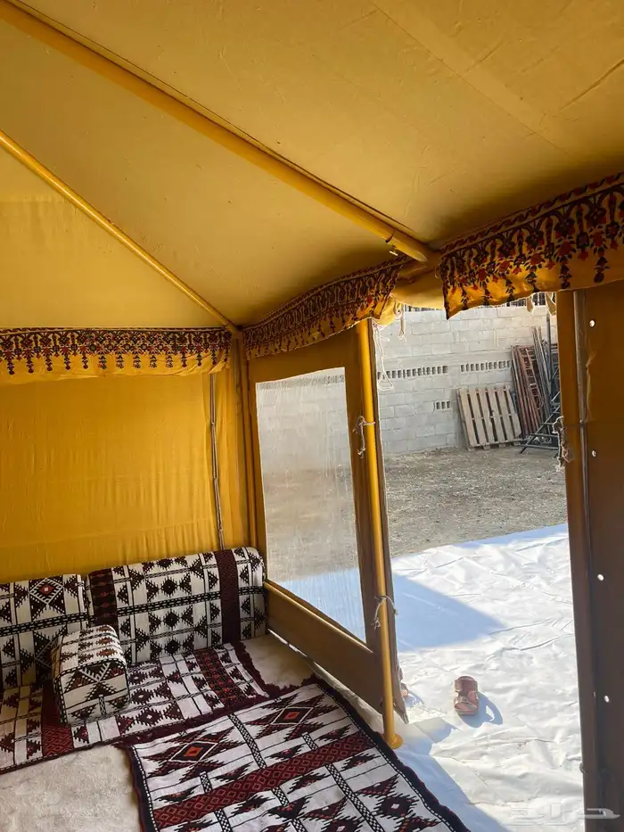 خيمة المنزل الملكية - خيام منزلية بدون اطناب 12