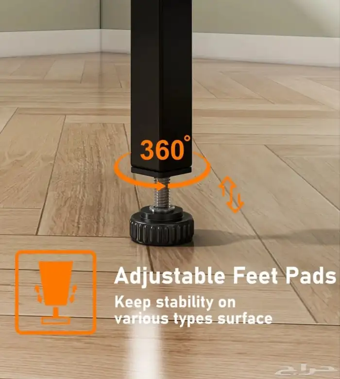 مكتب ابيض كبير 5