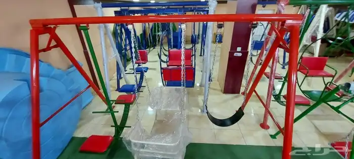 للبيع مراجيح اطفال احجام كبيرة وصقيرة وتفصيل الاحساء 32