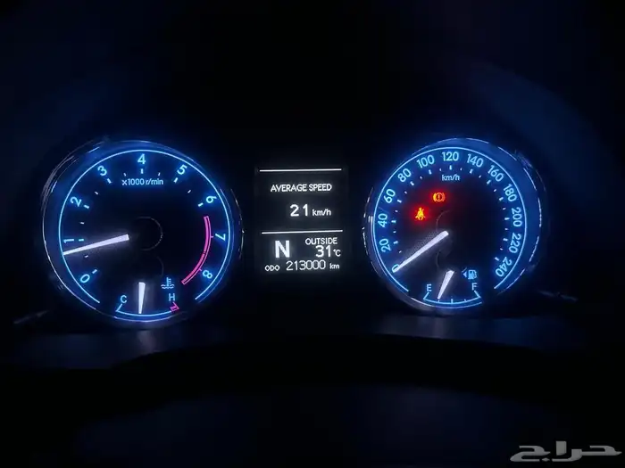 عداد كورولا ليزر يركب من موديل 2014 ال 2019 2