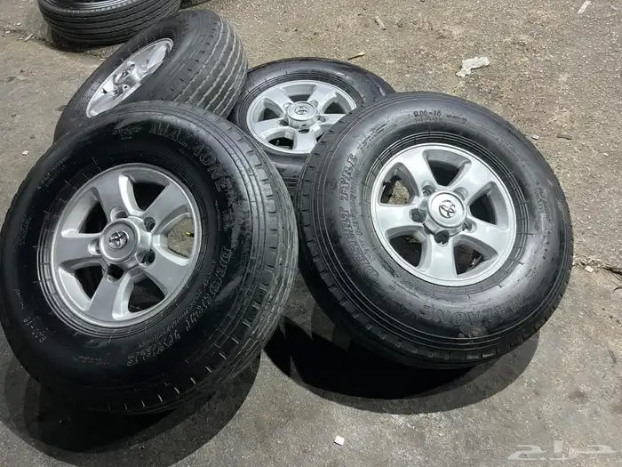 جنوط 98 اصليات مع كفرات مالون 900.16 ت20 6