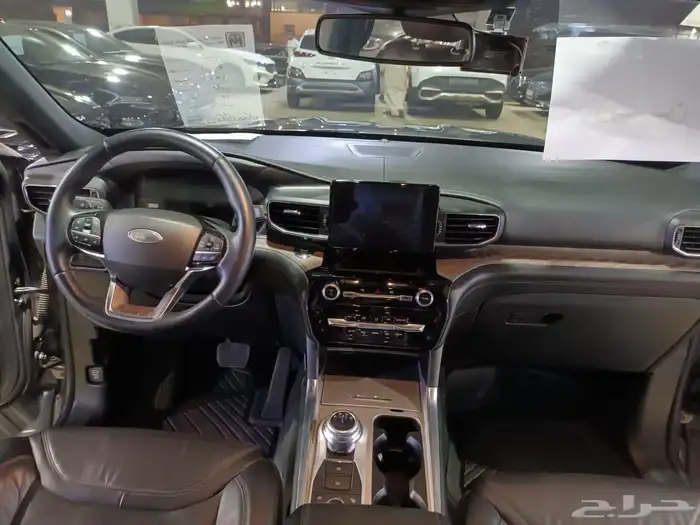 فورد اكسبلور رصاصي 2022 بنزين بطاقة جمركية وارد كوريا 10