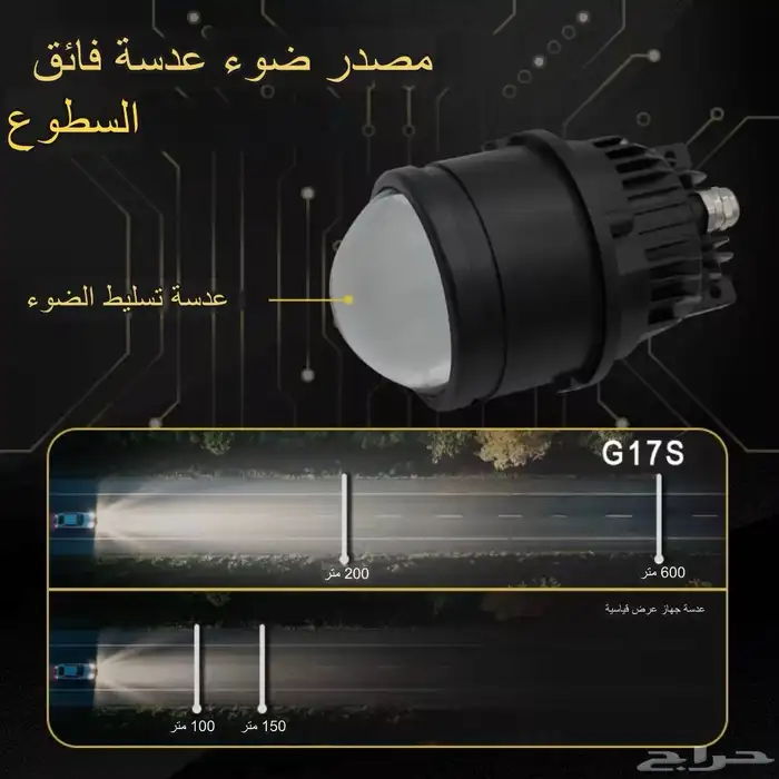 عدسات ليد مدمجة للسيارات جمله ومفرق 4