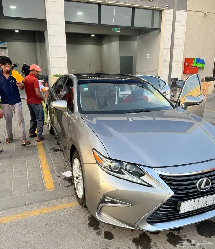 لكزس ES 350 سعودي لوحة مميزة 7