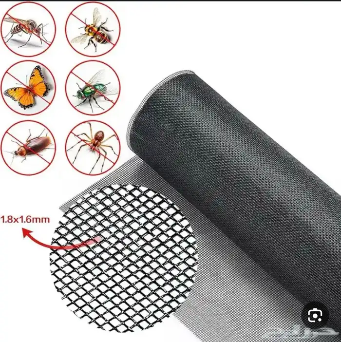 تركيب شبك الناموس والحشرات تركيب تورالنامس تفصيل شبك حشرات 3