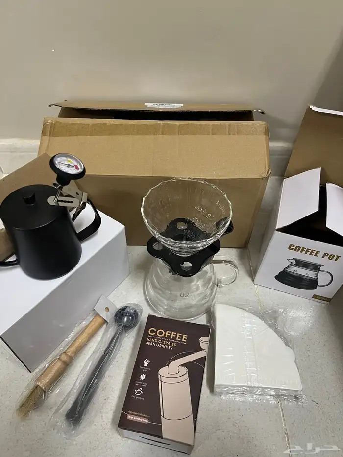 طقم ادوات قهوة V60 0