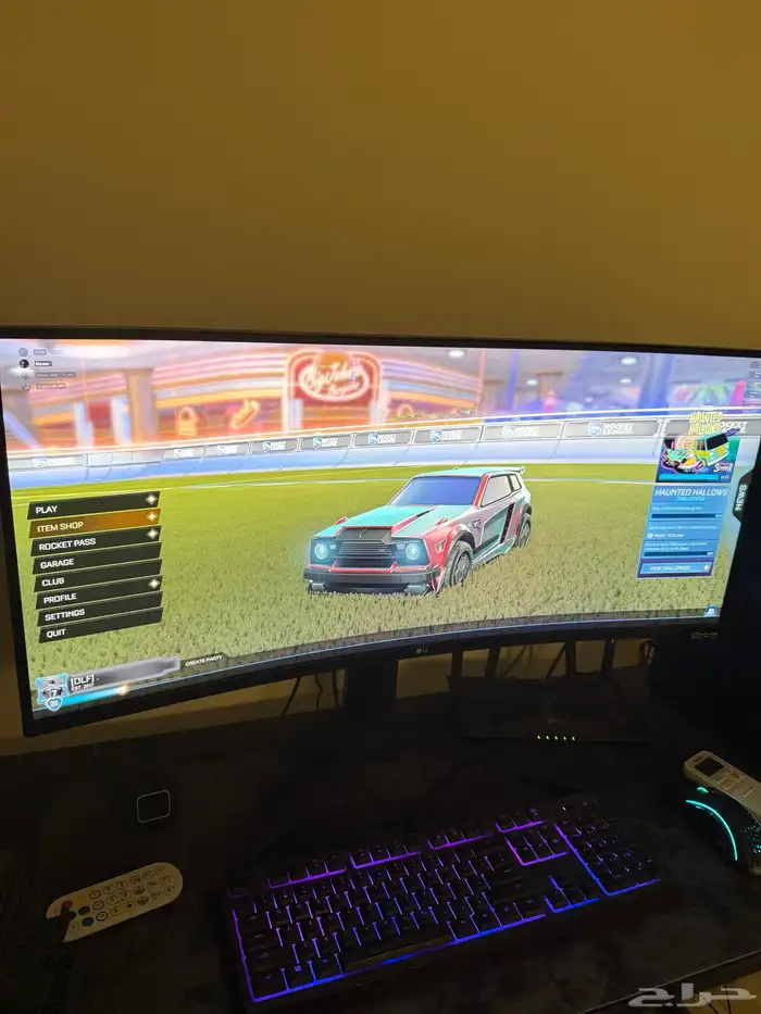 شاشة LG UltraGear 34GP63A منحنية 3440x1440 5