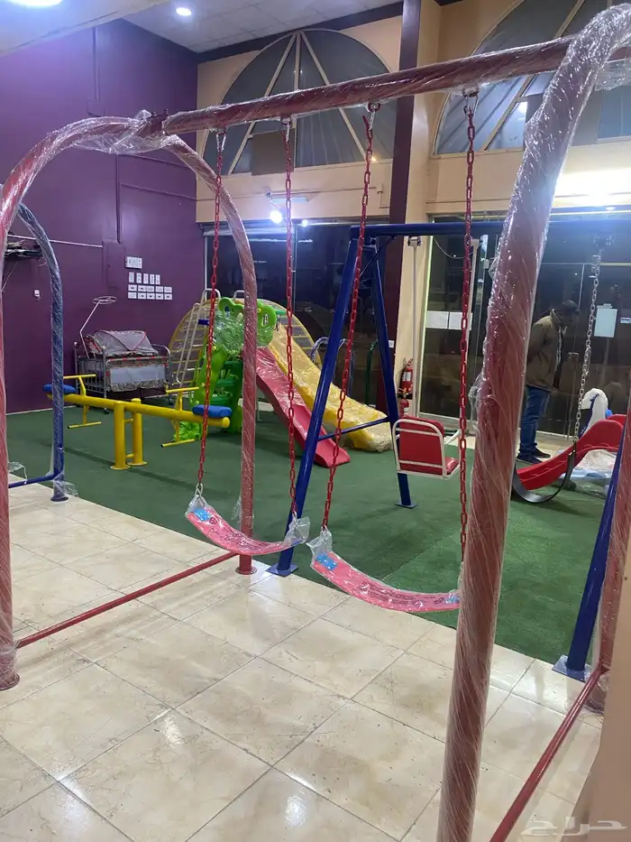 للبيع مراجيح اطفال احجام كبيرة وصقيرة وتفصيل الاحساء 58