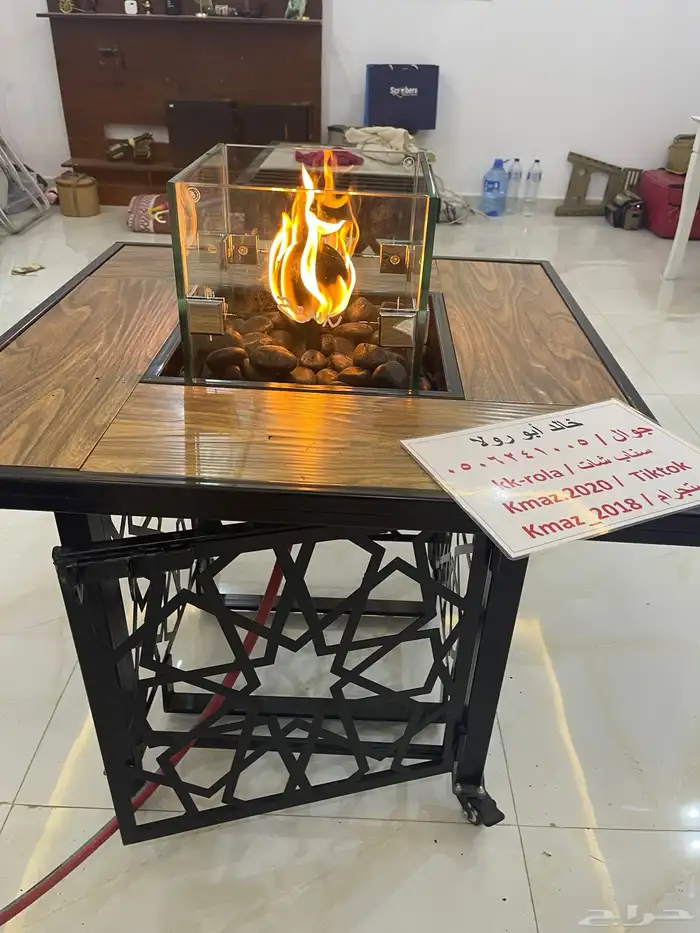 طاولات حدائق وتدفئه وشواء وفخمه 36