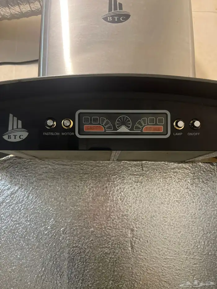 شفاط ستيل وزجاج للمطبخ 1