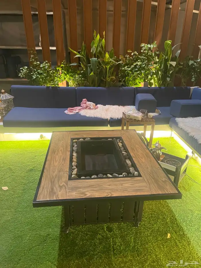 طاولات حدائق وتدفئه وشواء وفخمه 81