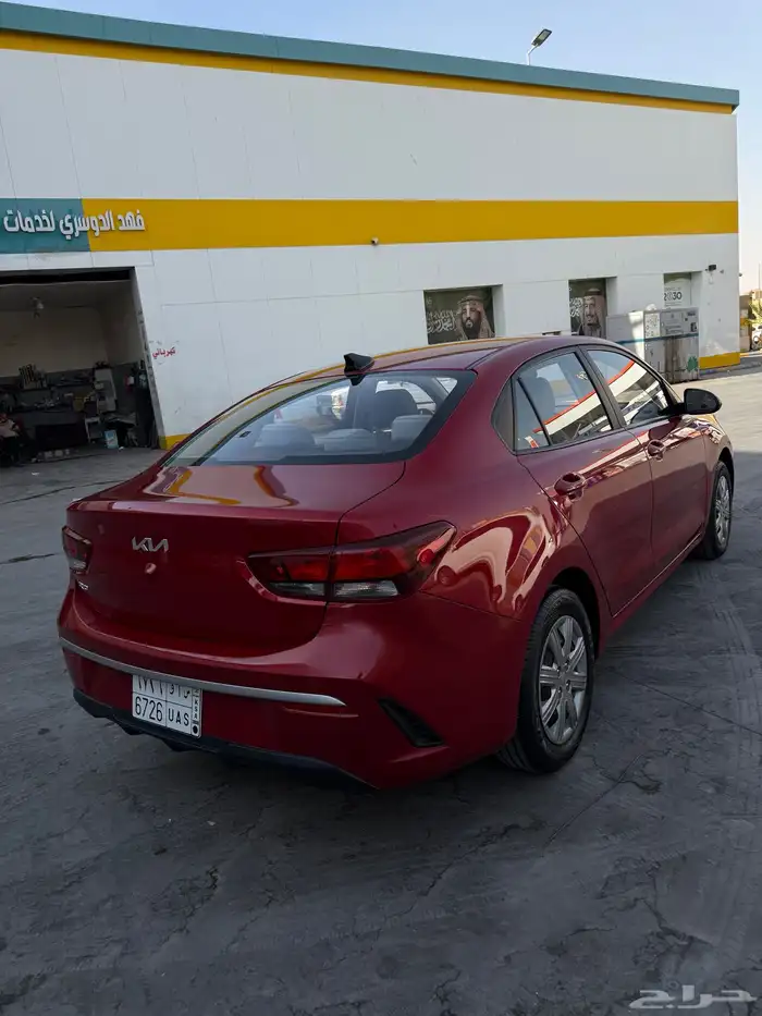 كيا ريو 2022 عنابي بدي وكاله 0