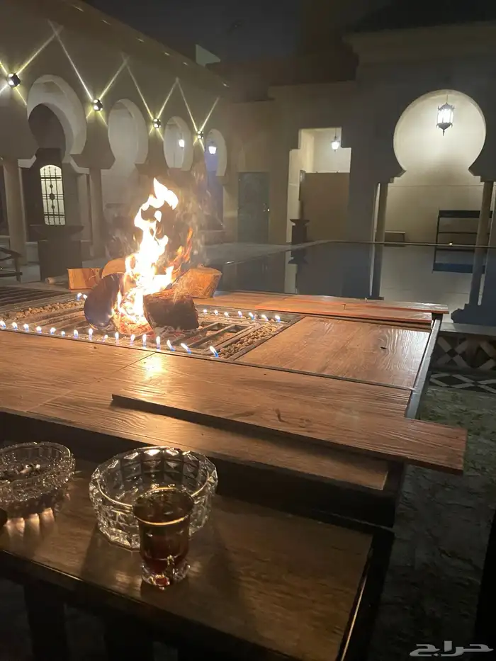 طاولات حدائق وتدفئه وشواء وفخمه 6