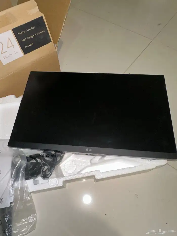 شاشة قيمنق LG 24 .144 هرتز 0