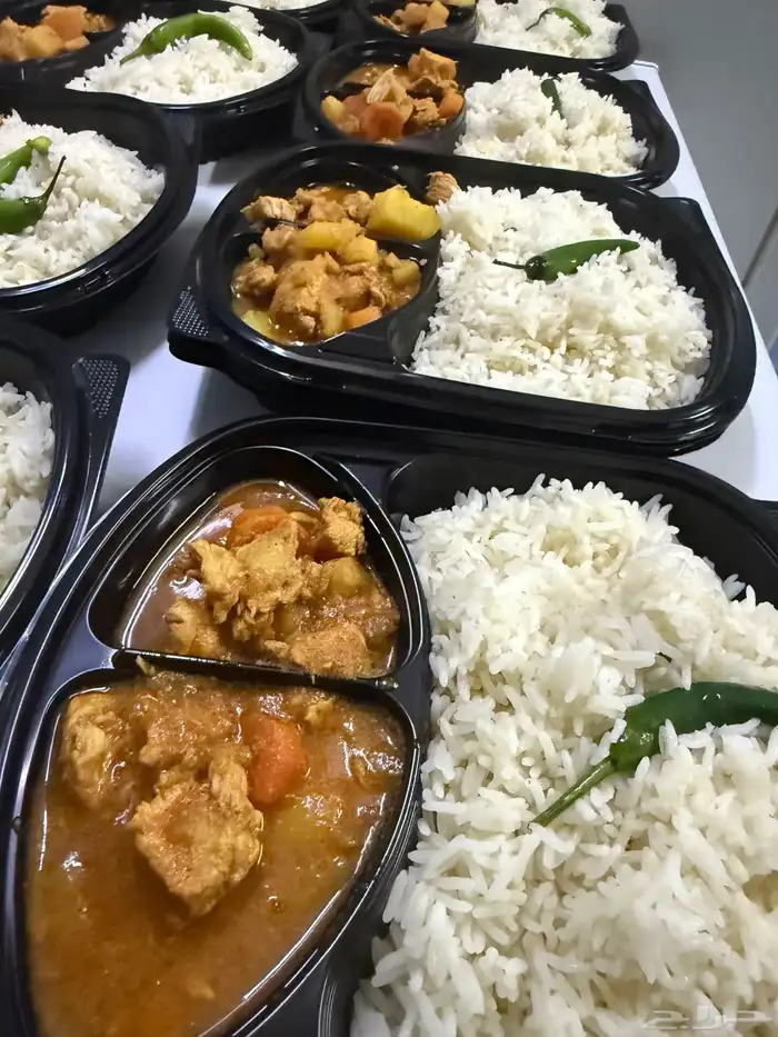 توزيع وجبات صدقة مغلفة( ابيع) 0