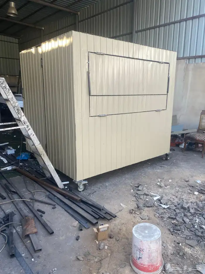 للبيع قرف حديد جميع المقسات جاهزة سهولة الفك والنقل 16